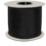 Zenith Diamond Braid 100% MFP Rope - 1/8" x 1000 ft., Black